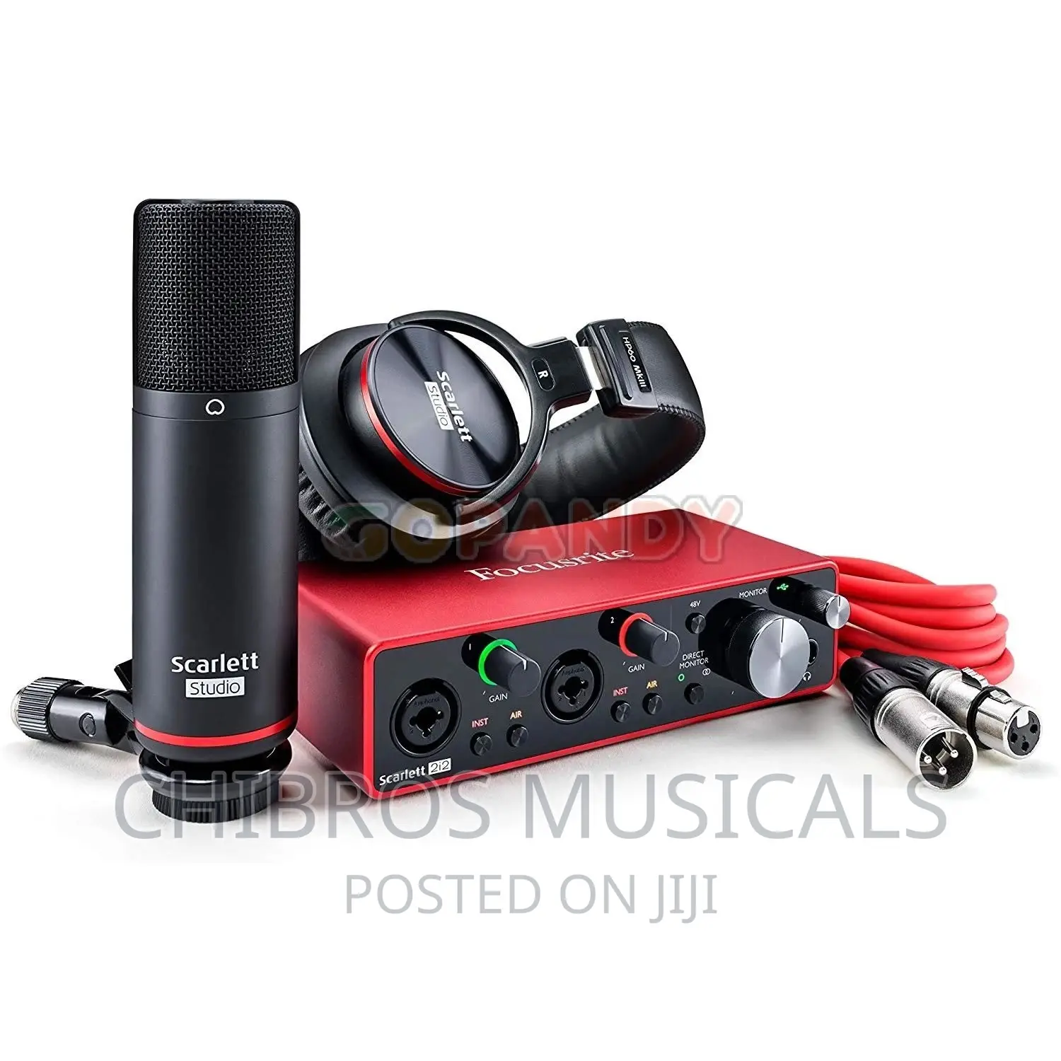 Focusrite Scarlett 2i2 Studio 3rd Generation Audio Interface