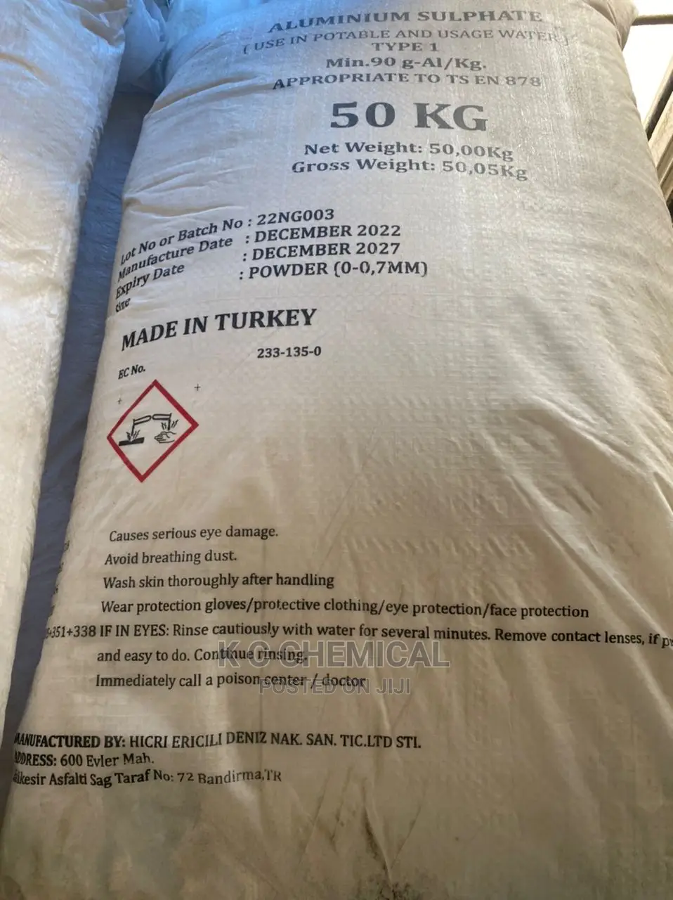 Aluminium Sulfate (Alum Powder)