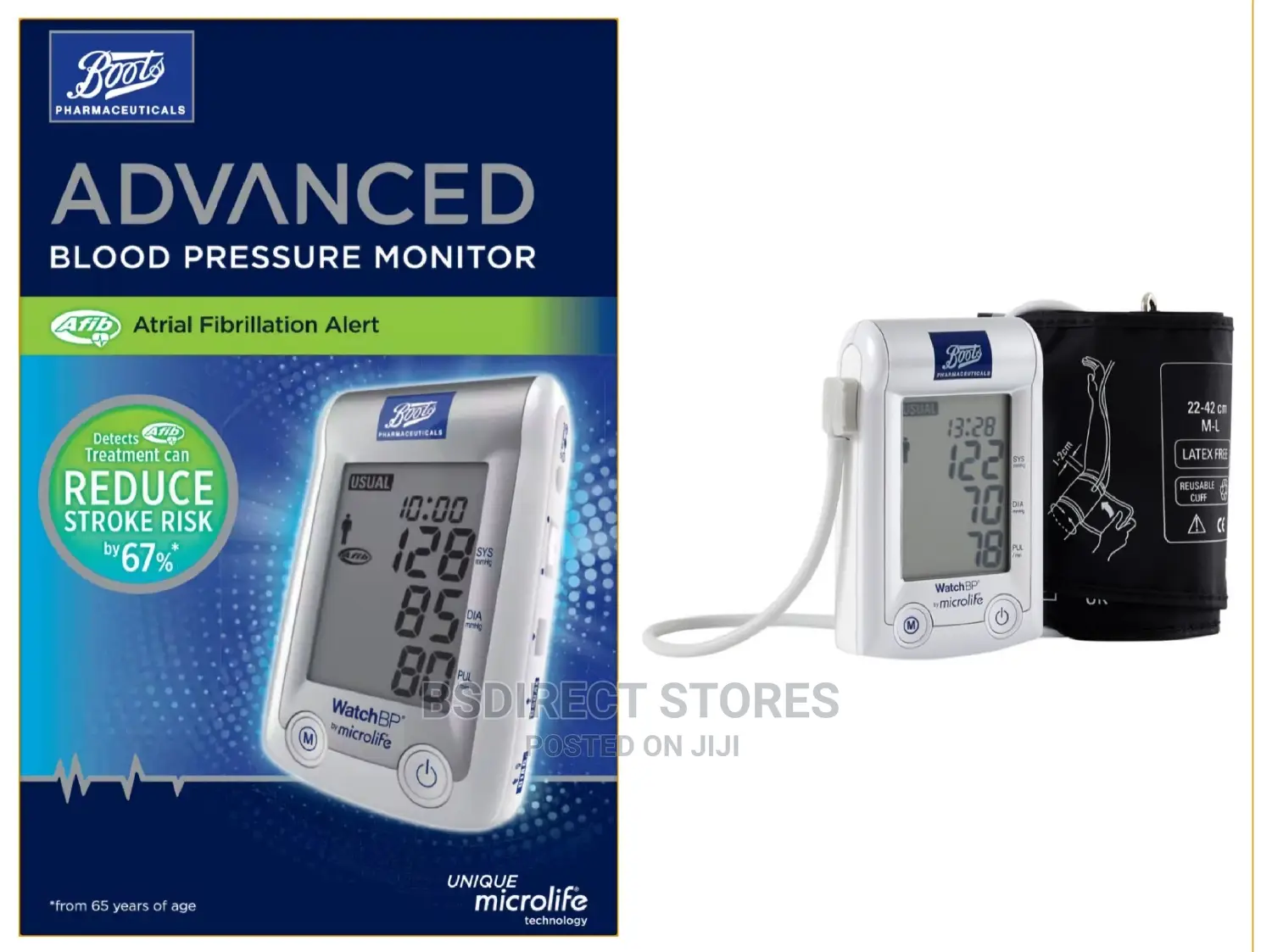 Boots Advanced Blood Pressure + Atrial Fibrillation Monitor