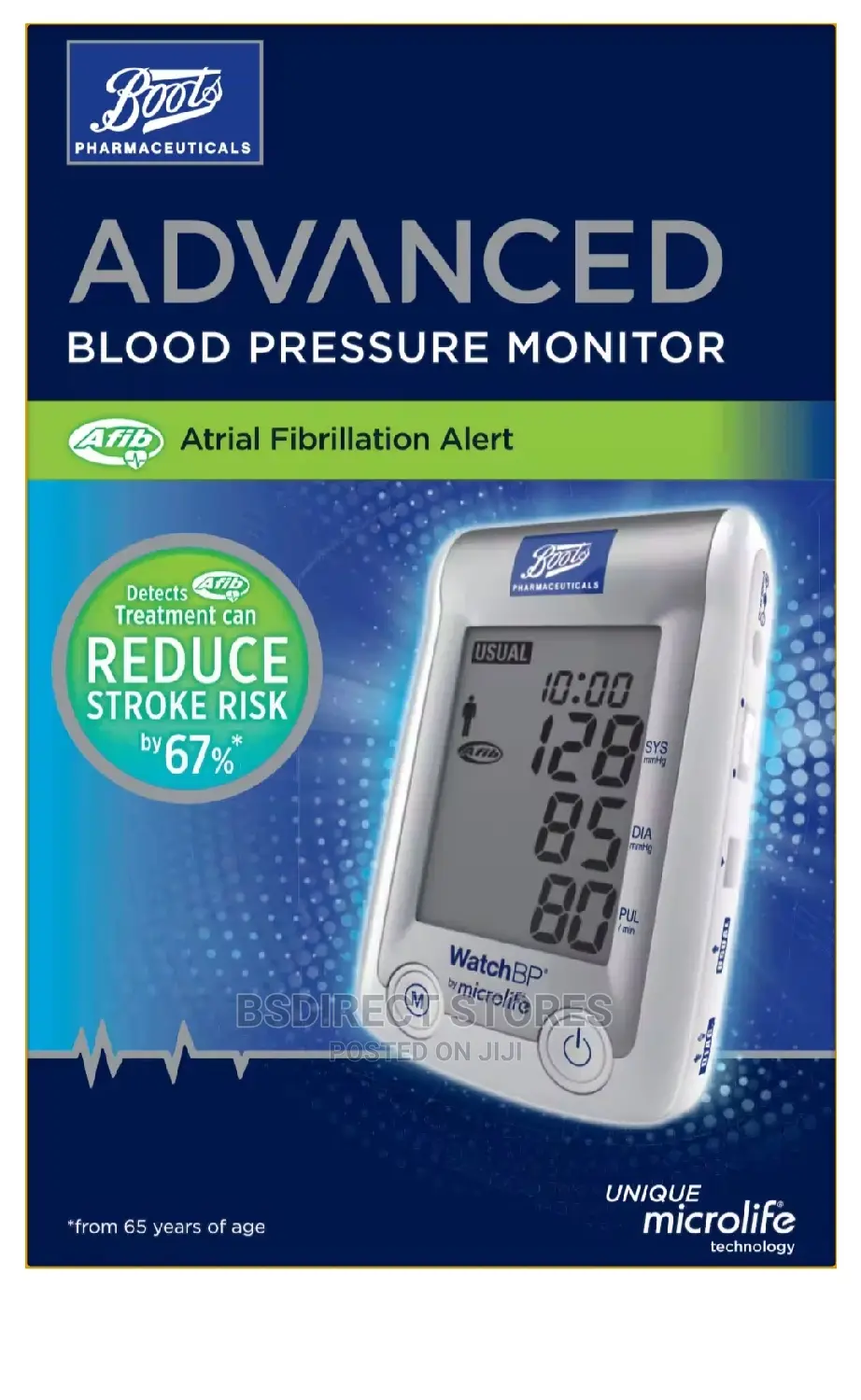 Boots Advanced Blood Pressure + Atrial Fibrillation Monitor