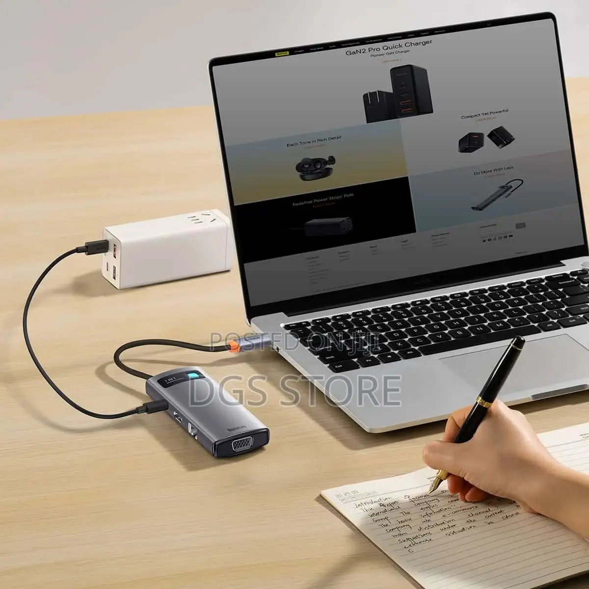 Baseus 7in1 Starjoy 7 Port Type C Hub Adapter