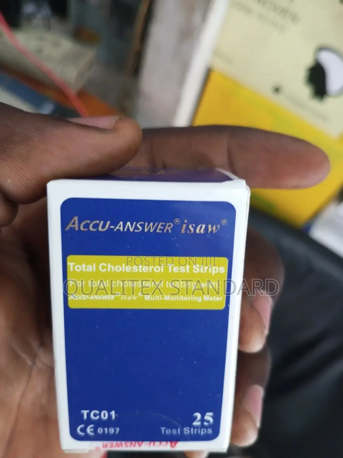 Accu Answer Cholesterol Test Strip