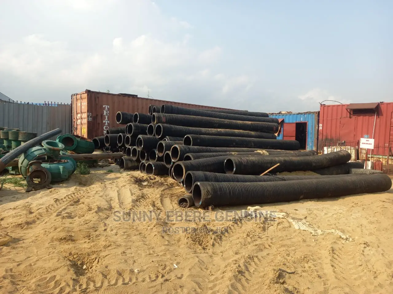 Flexible 6 Inches Suction Rubber Hose for Dredging
16" X 6m