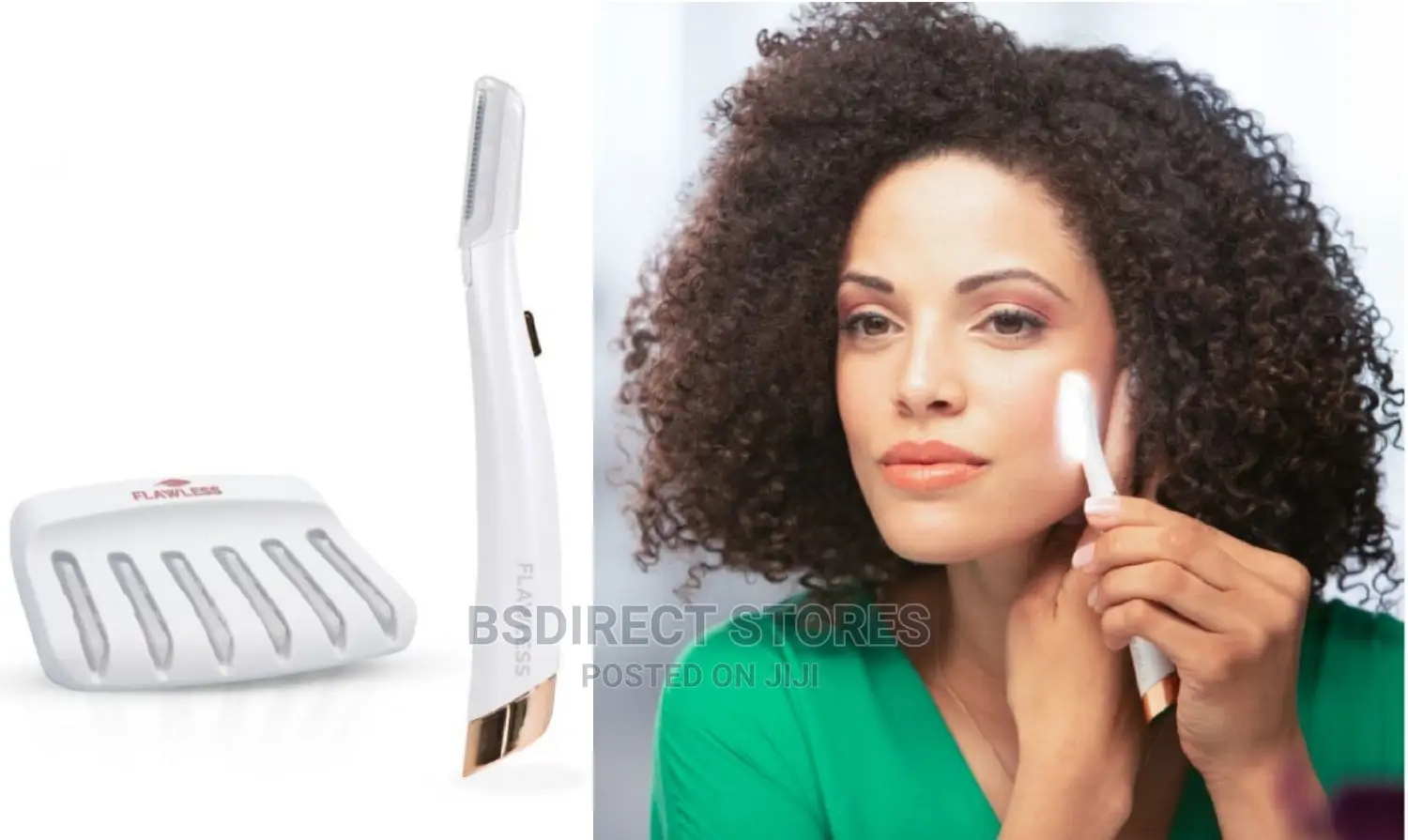 JML Finishing Touch Flawless Dermaplane Glo Face Exfoliator