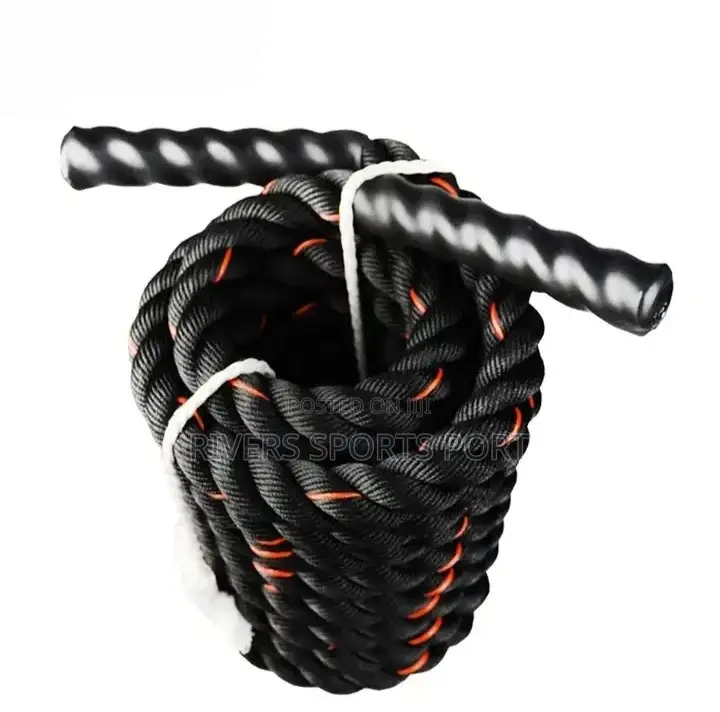 Bonnlo HEAVY DUTY BIGGEST 50ft Fitness Gym Power Battle Rope