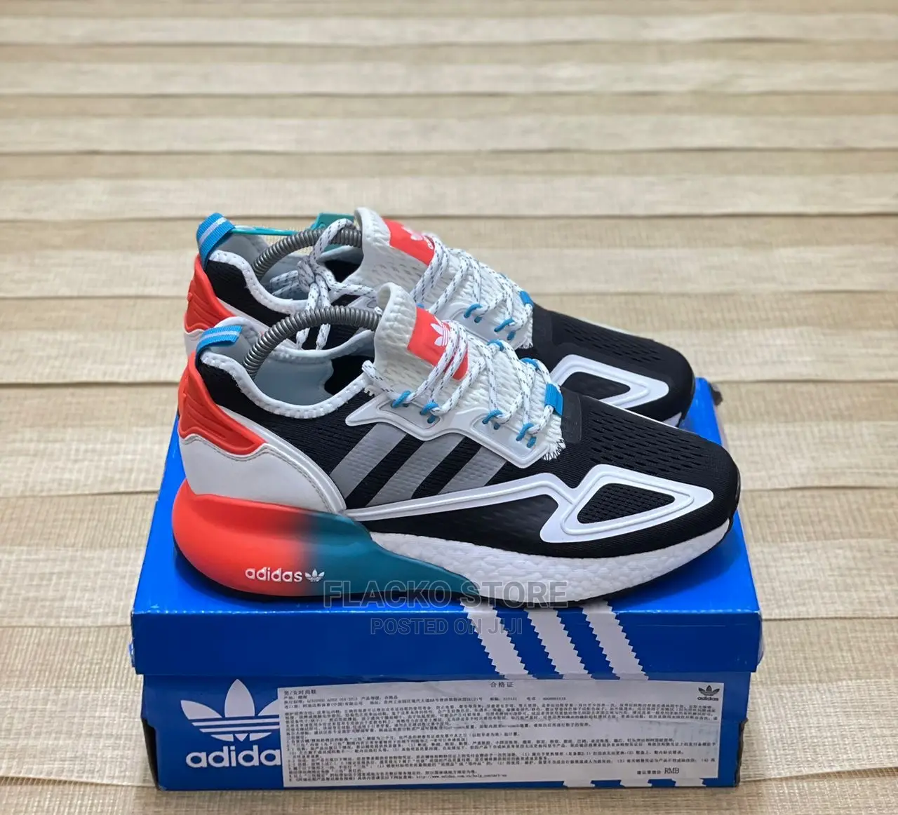 Original Adidas Zx- Multicolored Women Sneakers