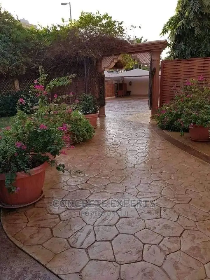 Dubai Concrete Stamped Flooring