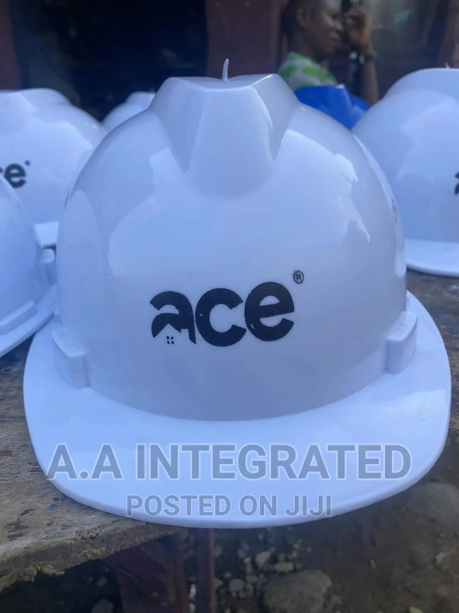 Helmet With Branding
