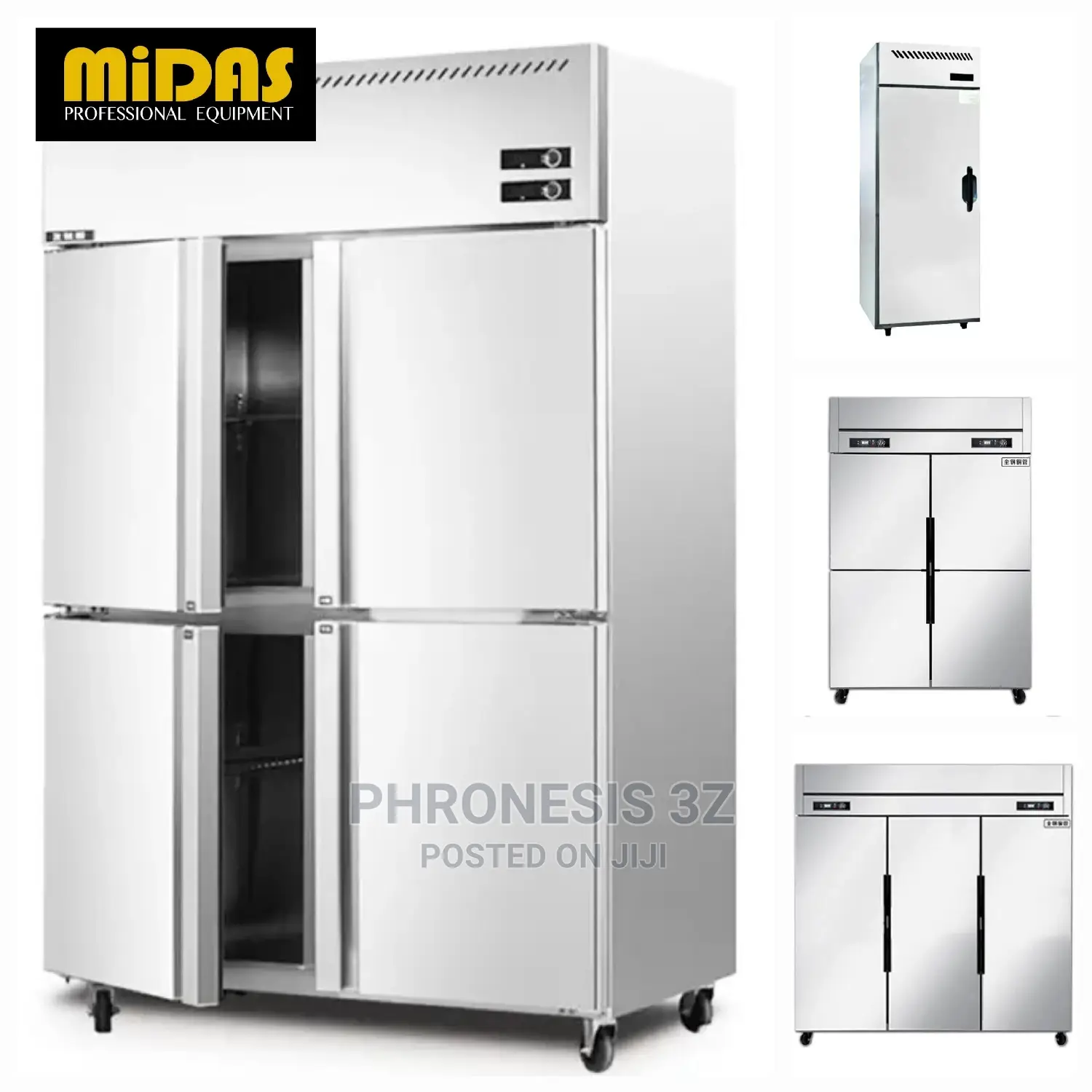 Commercial Stainless Fridge/Freezer