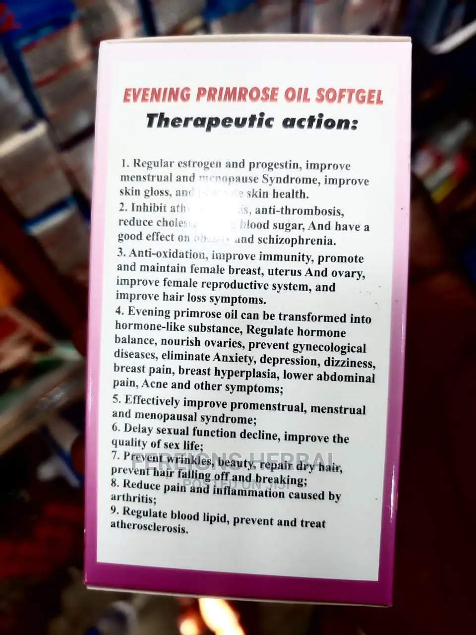 Original Evening Primerose Oil New Extra Primula