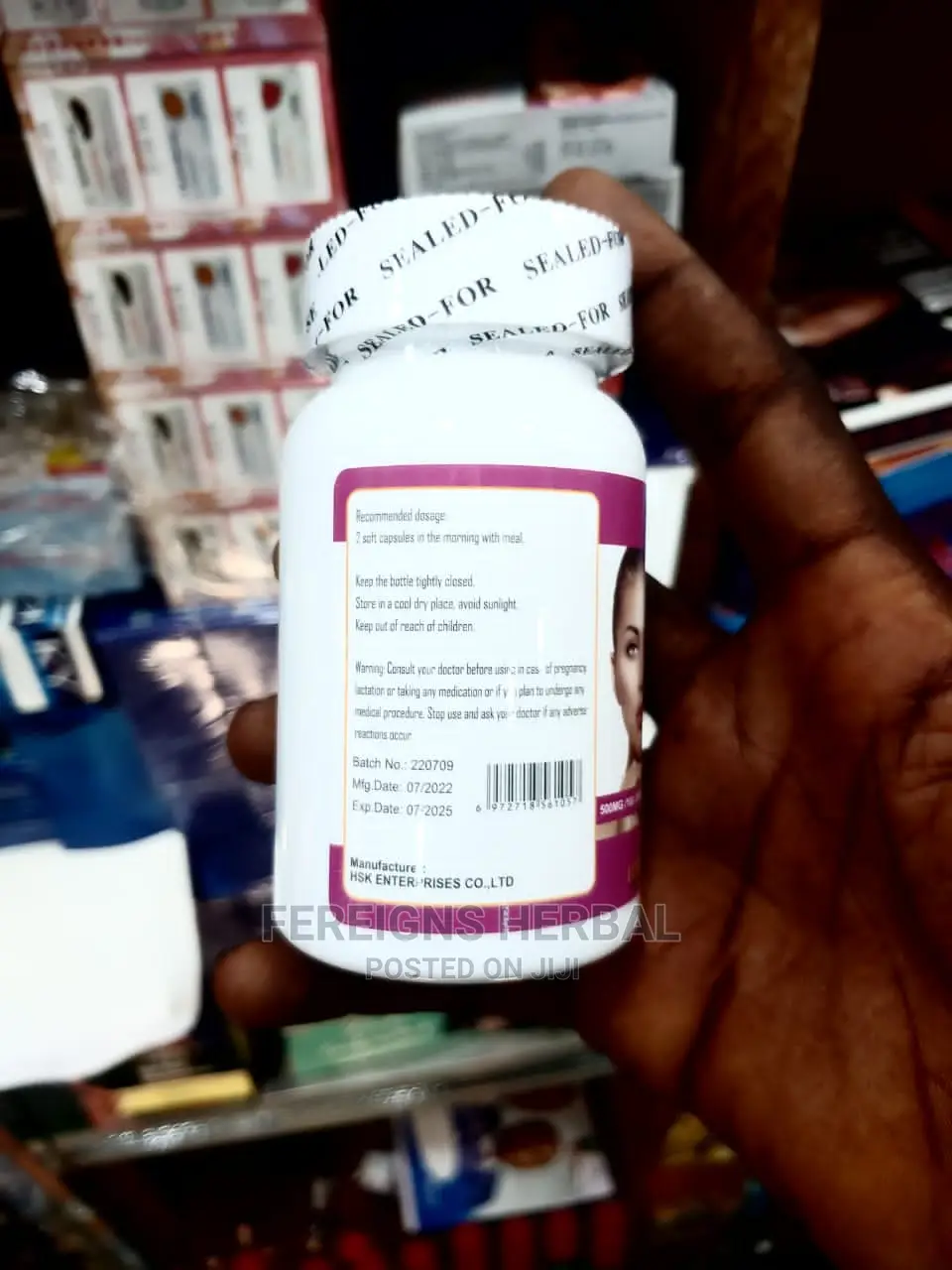 Gluta Whitening and Anti Ageing Capsule