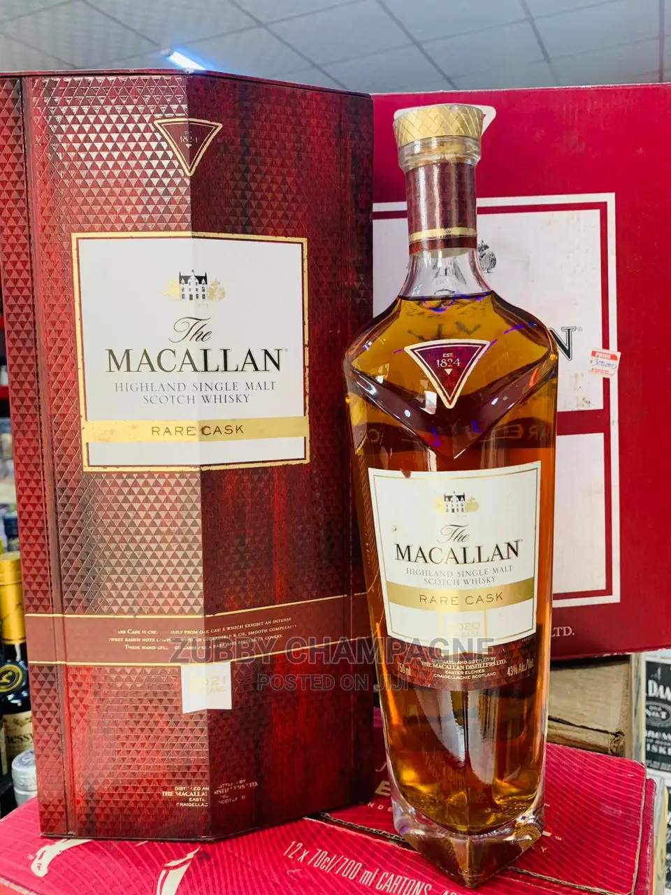 Macallan Highland Single Malt Whiskey