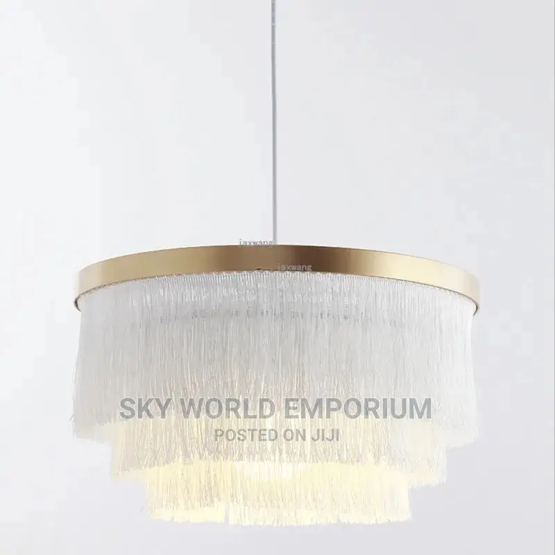 NEW Nordic Pendant Fringed Lamp