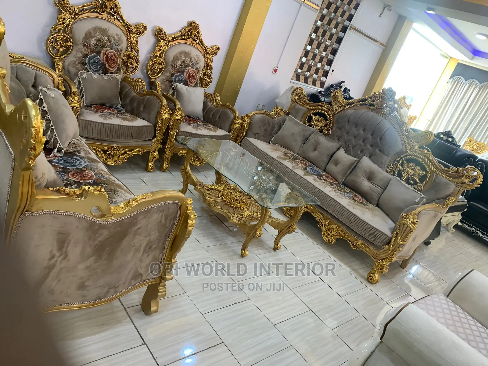 Quality Egyptian Royal Sofa Set by 8 Seaters