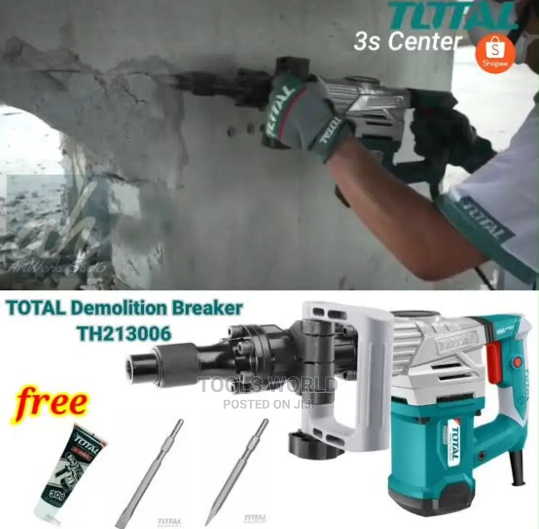 Total Demolition Breaker SDS-Hex 1300W