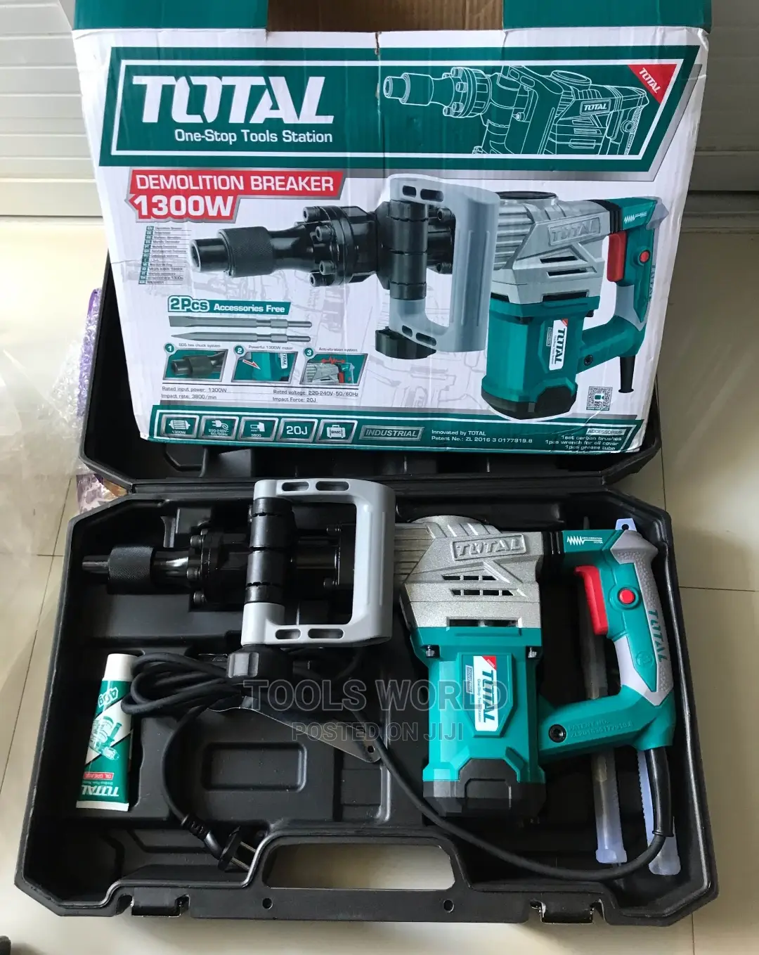 Total Demolition Breaker SDS-Hex 1300W
