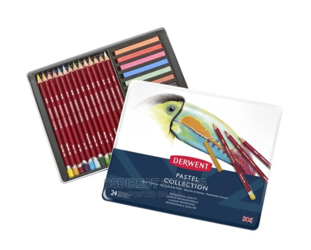 Derwent Pastel Collection 24. Drawing Writing Artists Set