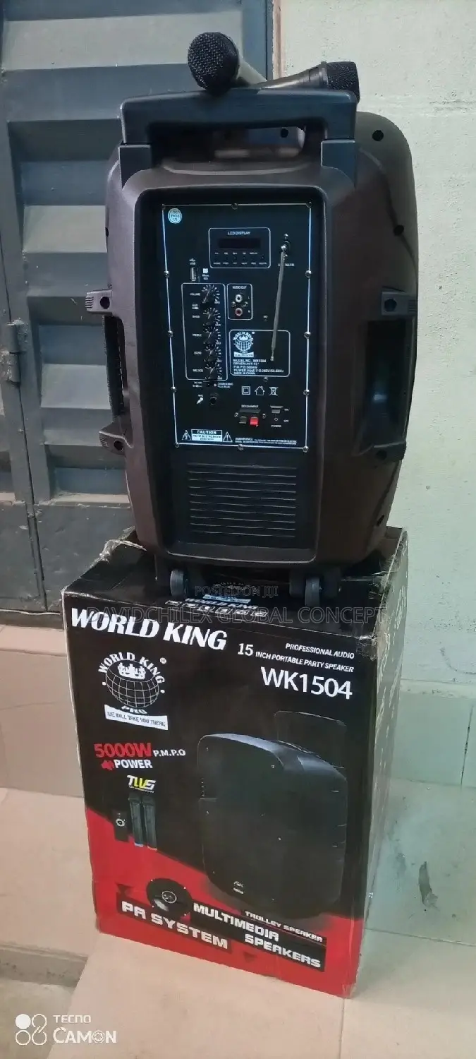 15inches Worldking Public Address System