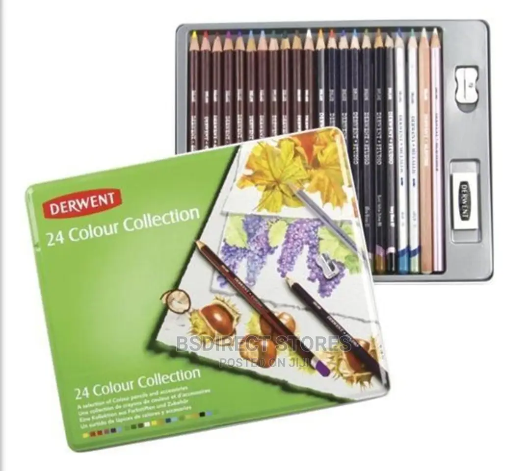 Derwent Colour Artists Collection 24, Colouring and Drawing