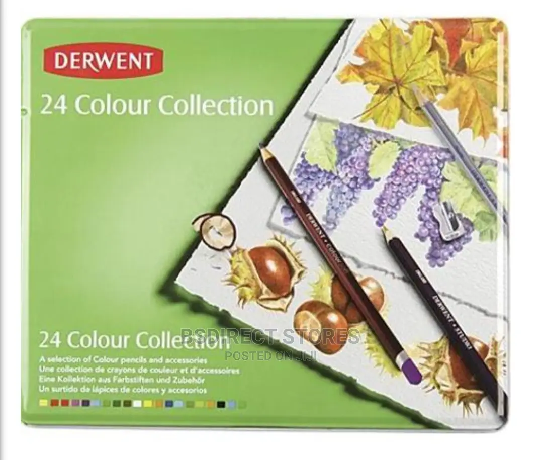 Derwent Colour Artists Collection 24, Colouring and Drawing