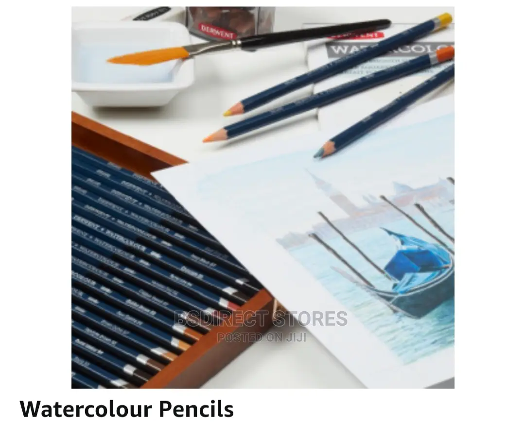 Derwent Watercolour 12 Artists Pencils, Painting Drawing