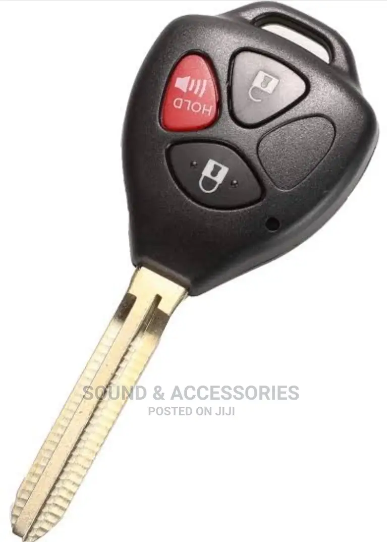 3 Buttons Key Shell Replacement for Toyota Yaris, Corolla