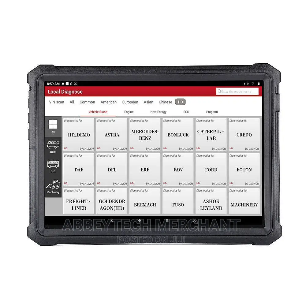 Launch X431 V+ Hdiii for 12V and 24V Trucks Cars Scanner