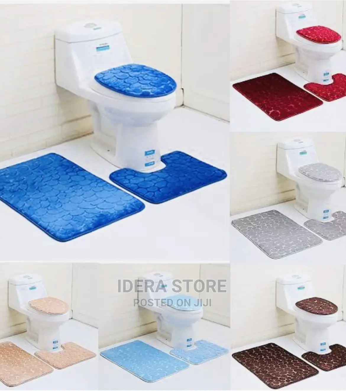 3 PCS Non Slip Batbroom Mat