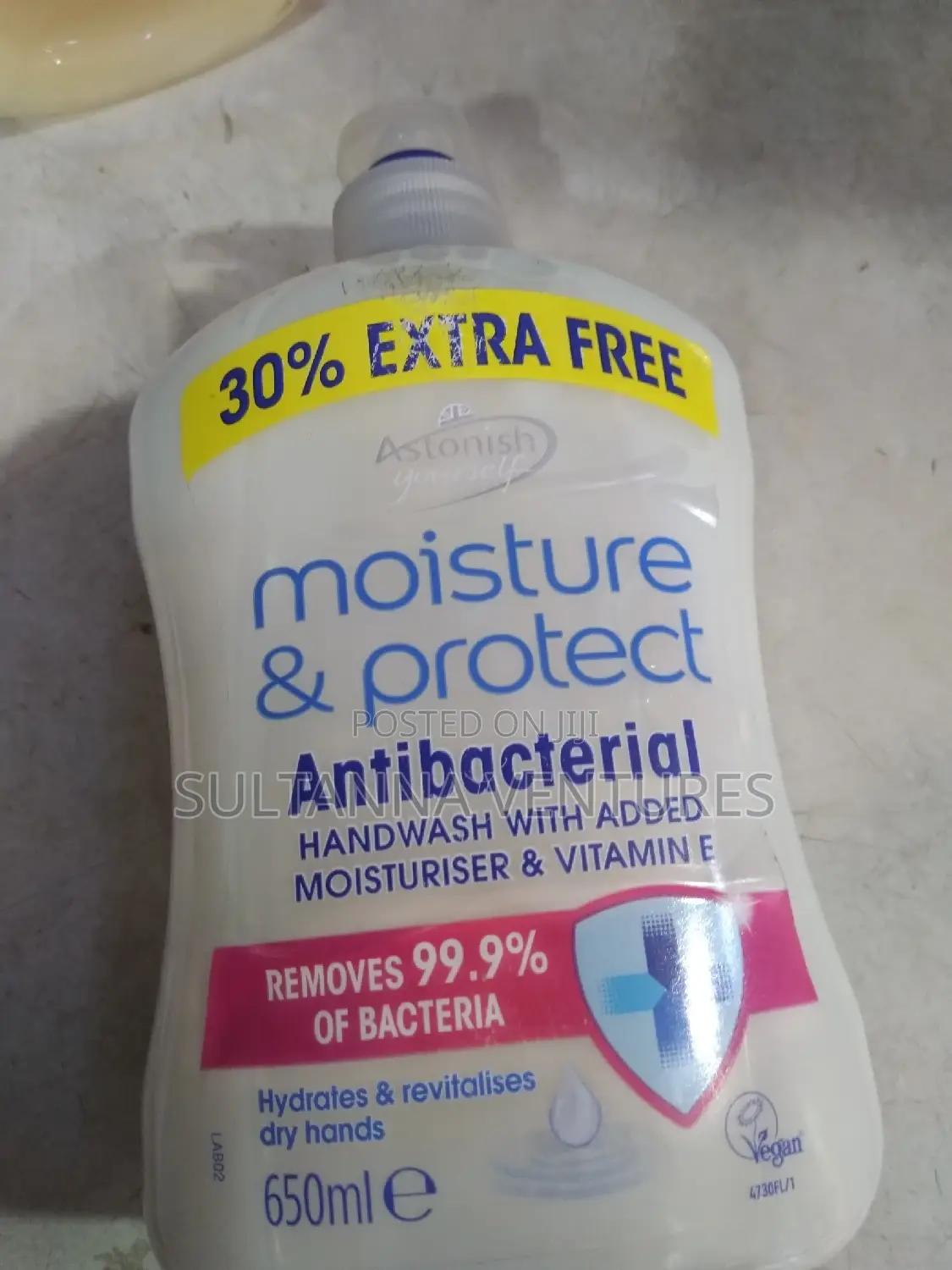 Astonish Anti-Bacterial Handwash (600ml)