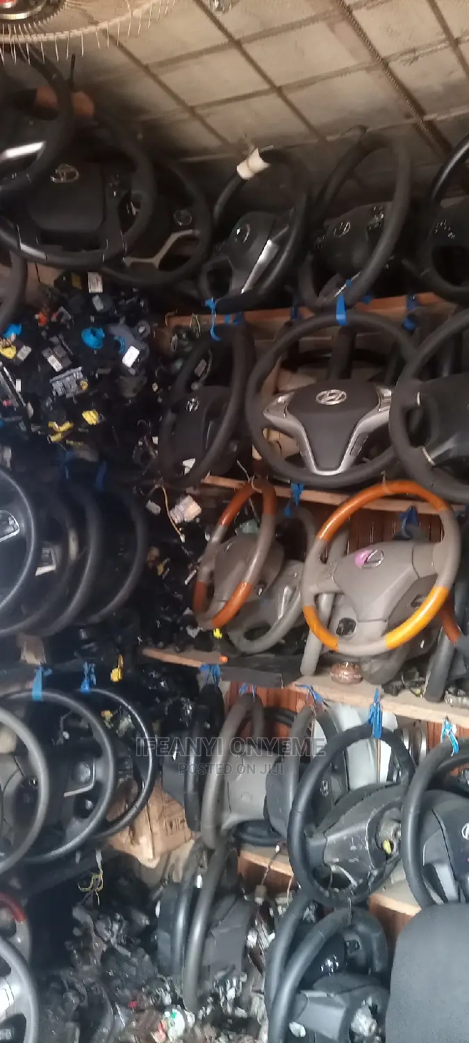 Steering Wheel and Car Keys