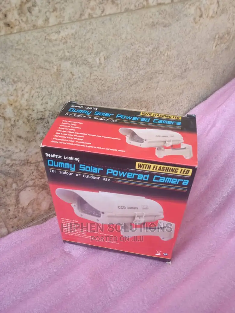 Affordable Solar Powered Dummy Camera