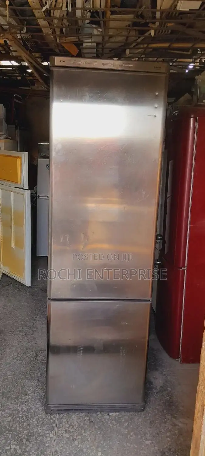 Aeg Double Decker Refrigerator Fridge and Freezer