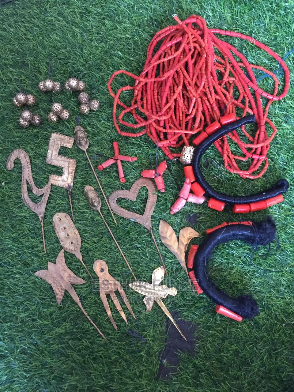 Edo Beaded Jewelries Set