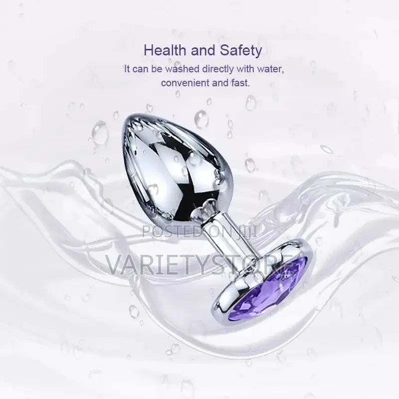 Stainless Steel Smooth Touch Anal Plug Butt Plug Sex Toys