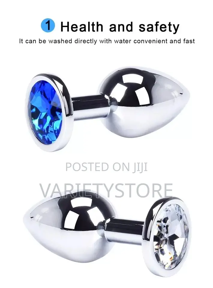 Stainless Steel Smooth Touch Anal Plug Butt Plug Sex Toys