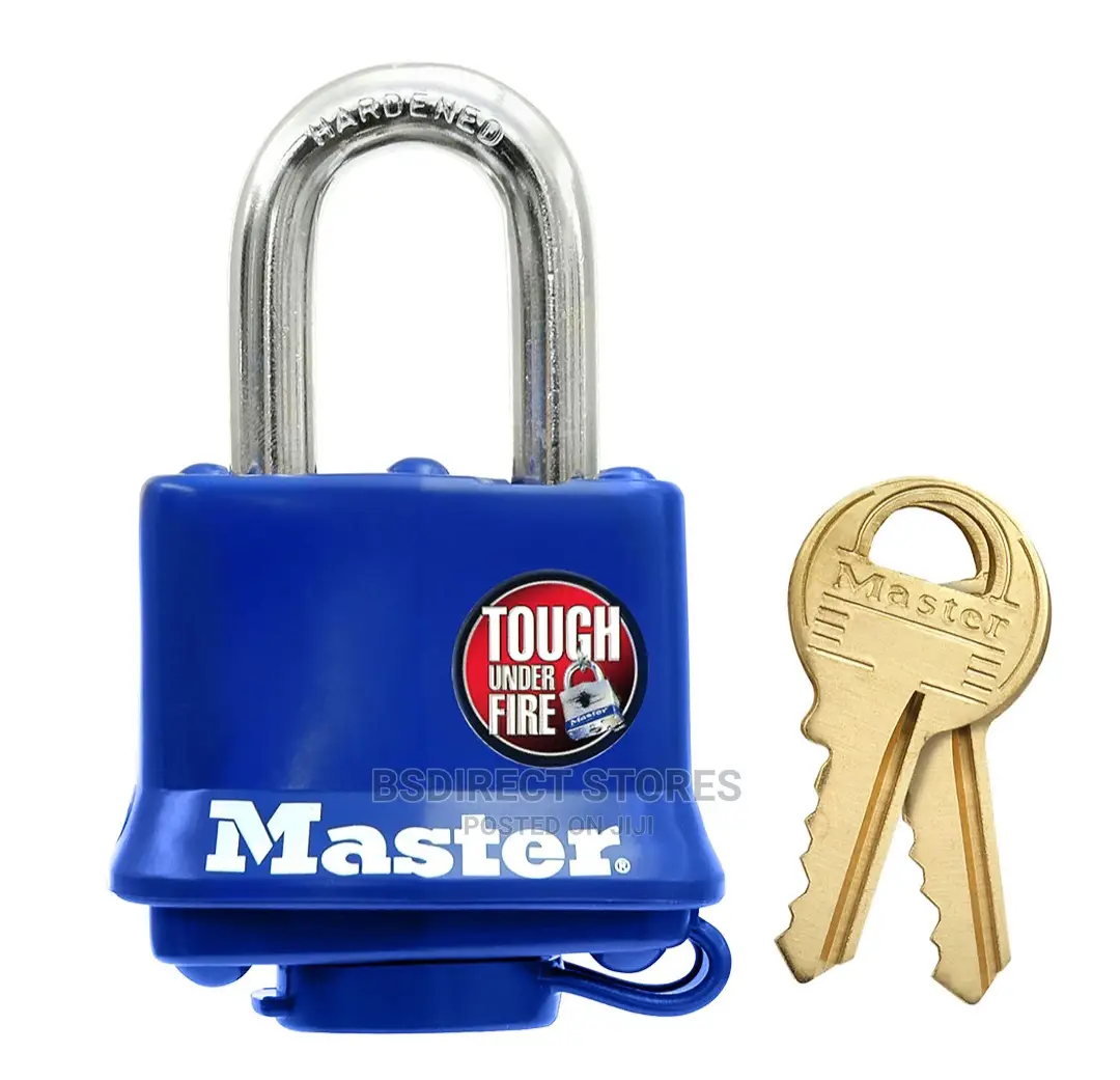 Master Lock Laminated Steel Thermoplastic Cover 40mm Padlock