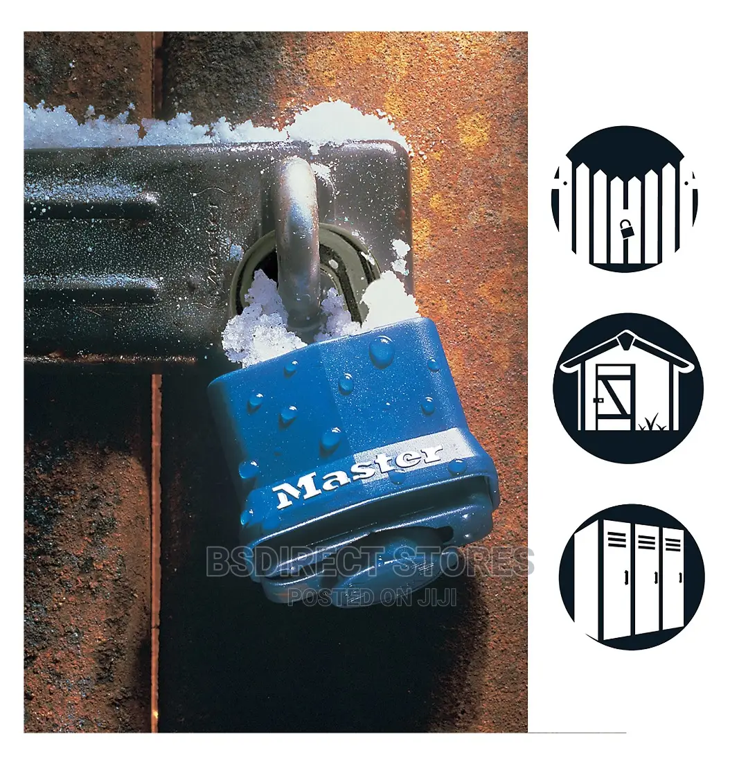 Master Lock Laminated Steel Thermoplastic Cover 40mm Padlock