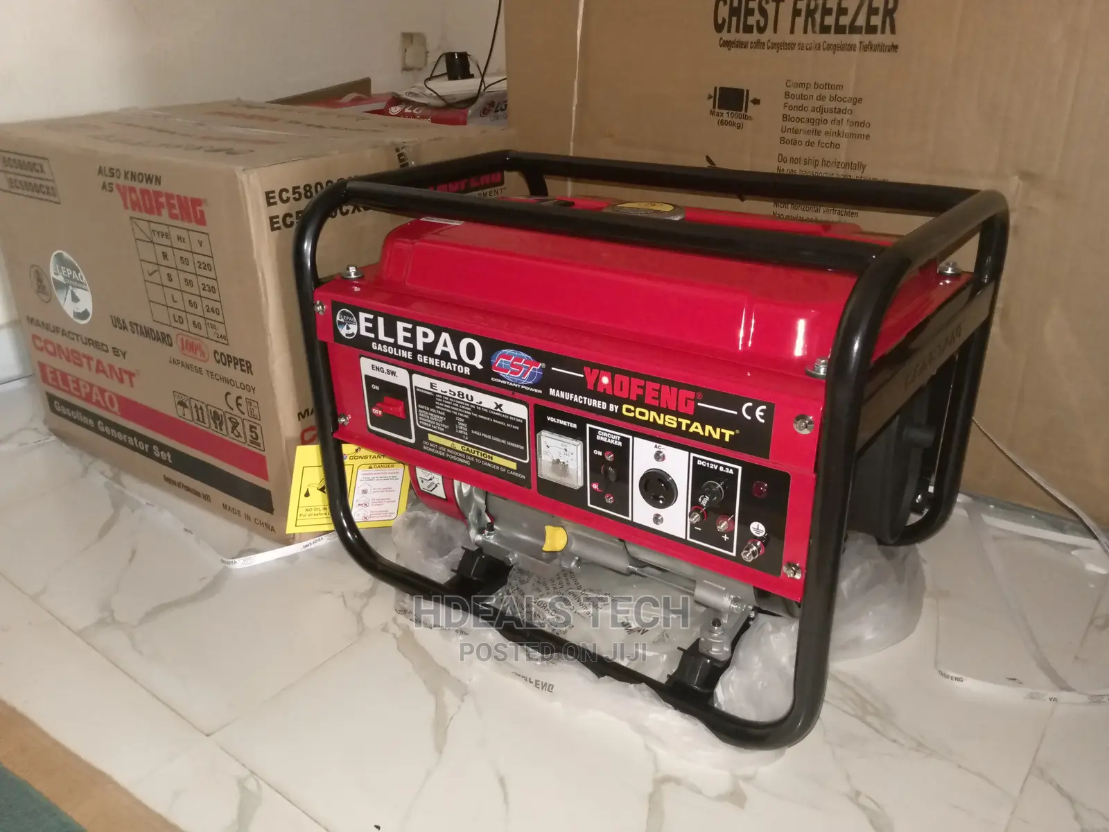 New Elepaq 3.5KVA Manual-Start Generator [EC5800CX].