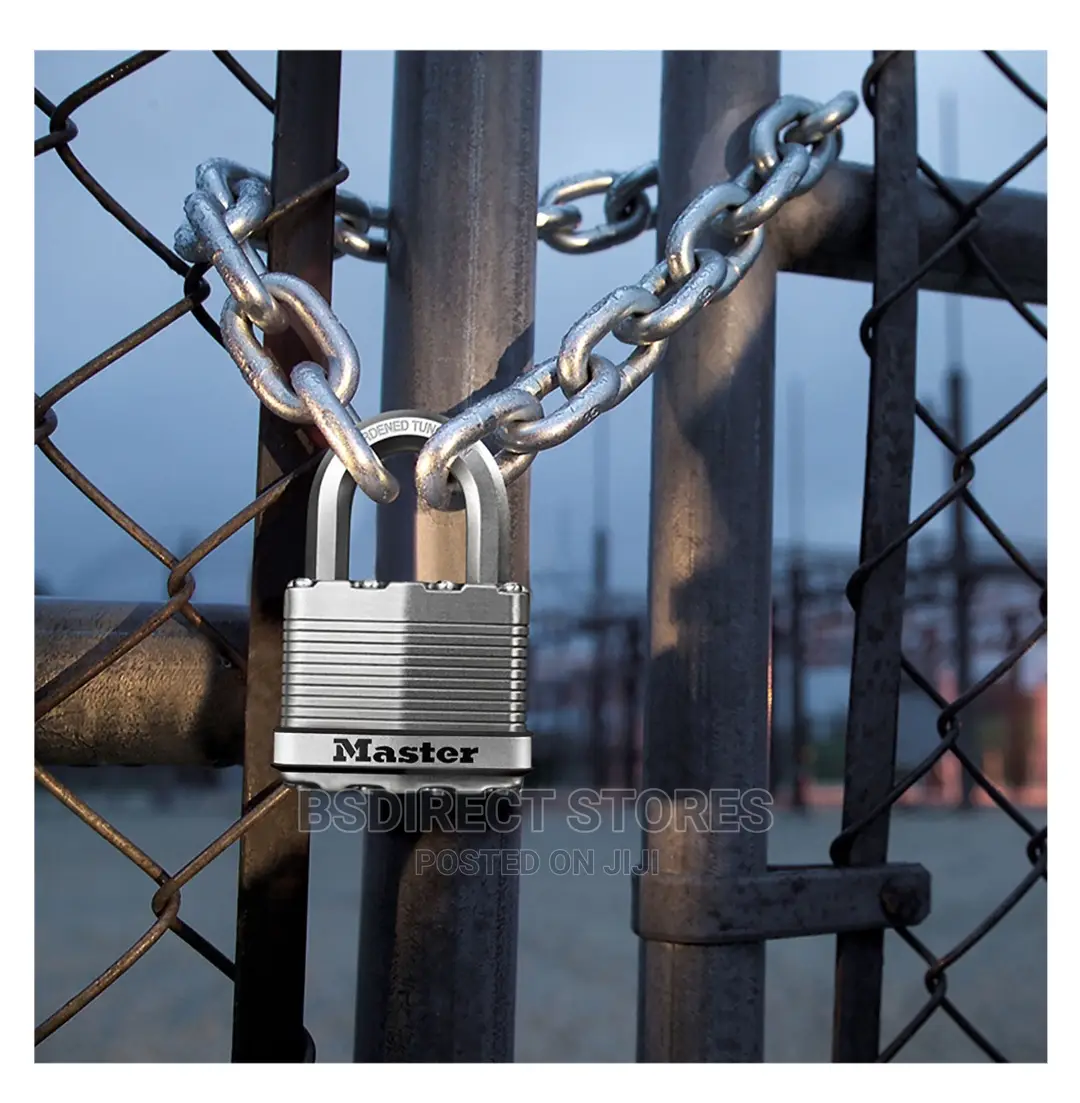 Master Lock Excell Heavy Duty Laminated Steel Padlock 50mm