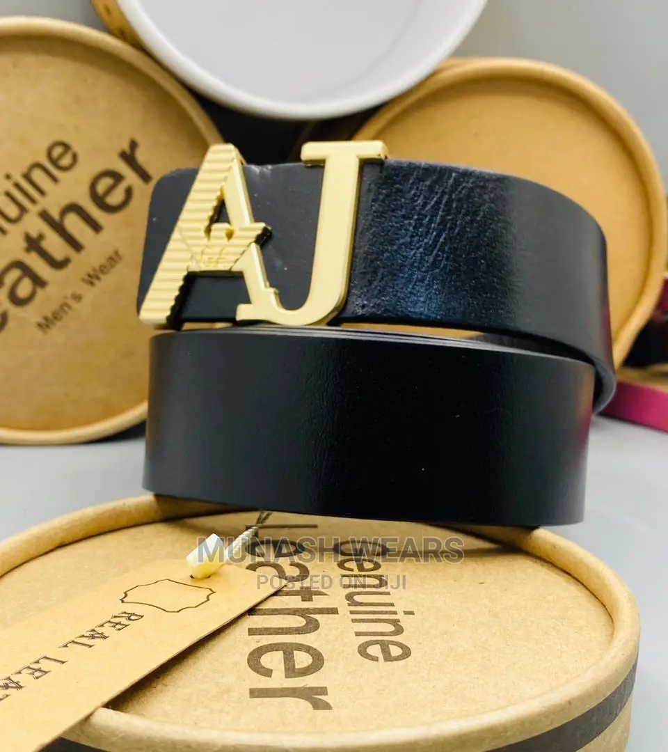 Men Luxury Leather Belt