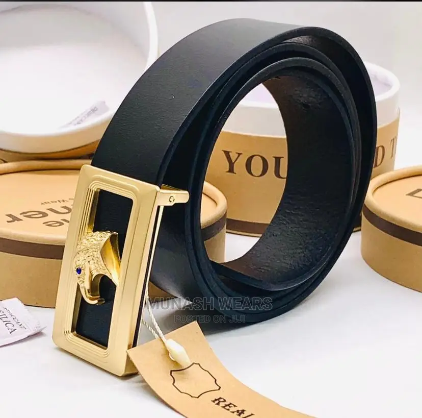 Men Luxury Leather Belt