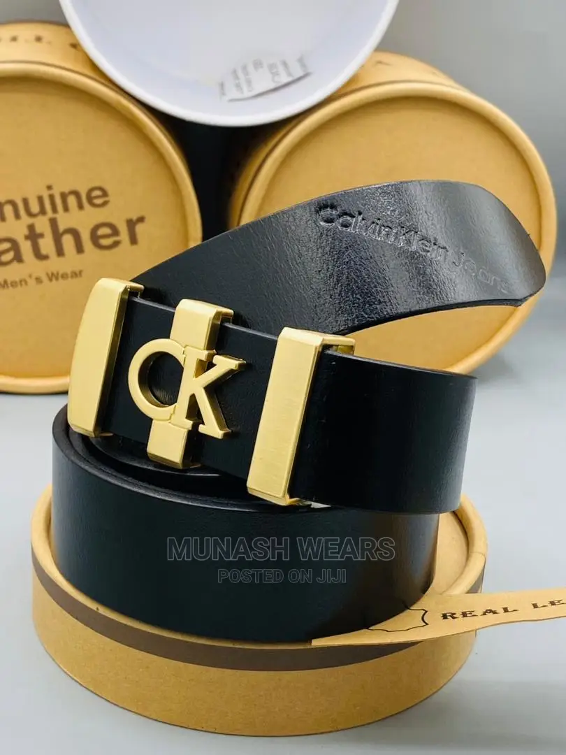 Men Luxury Leather Belt