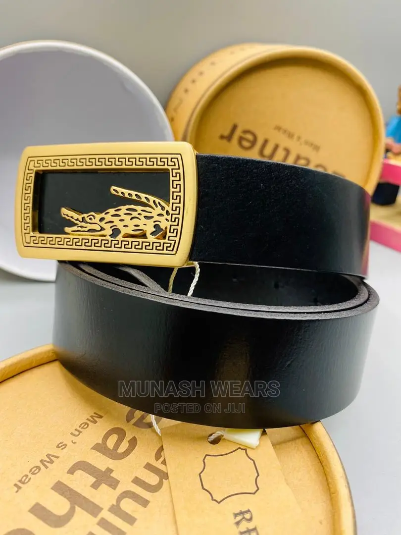 Men Luxury Leather Belt