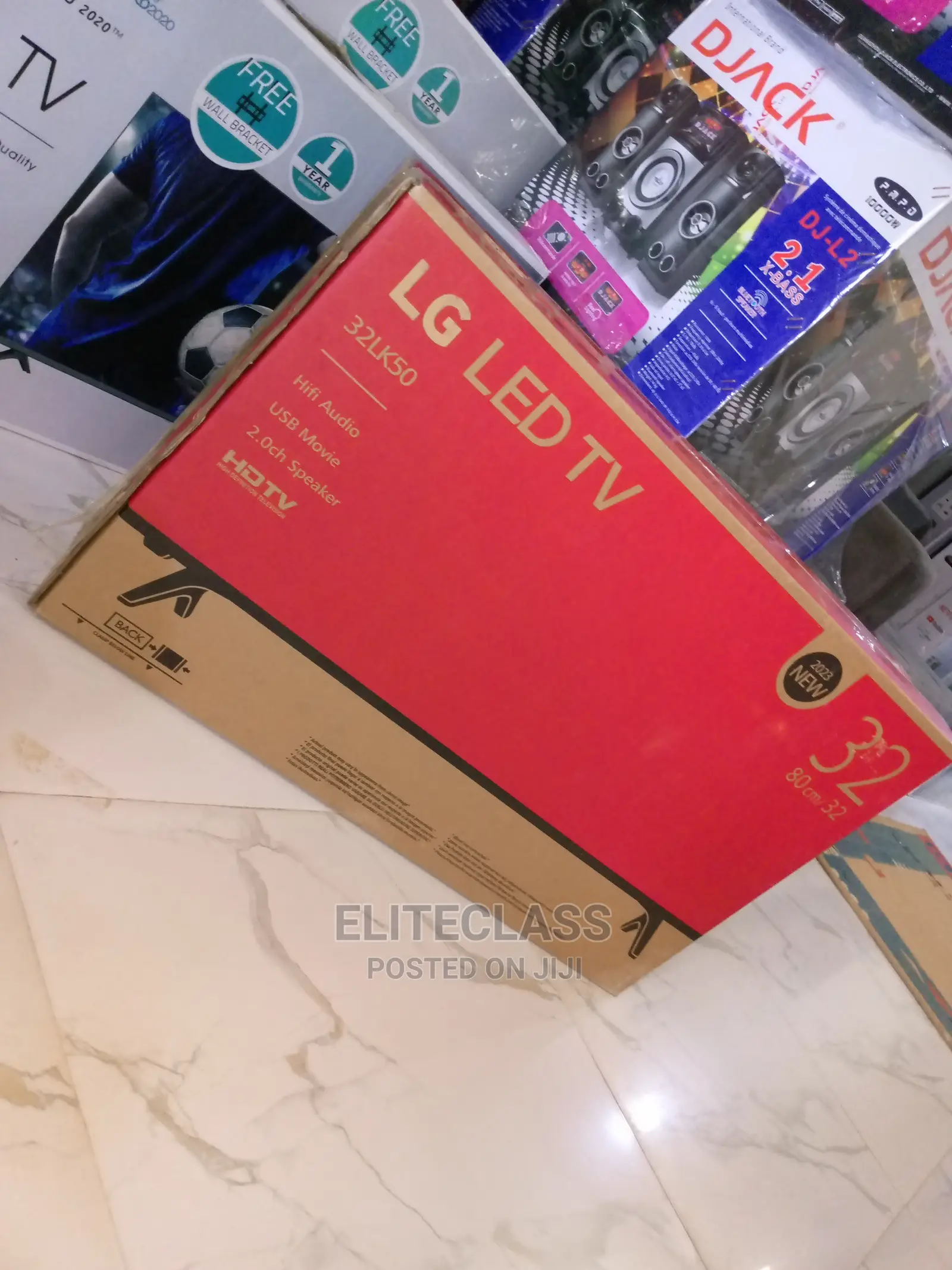 HD LED LG 32inches TV +Hifi Audio
