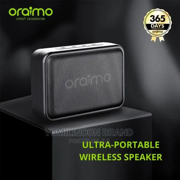 Oraimo Bluetooth Speaker Obs-02s - Black