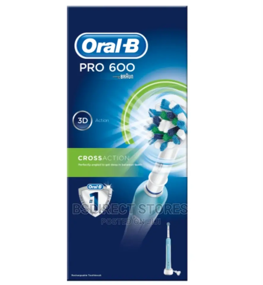 Oral B Pro 600 Cross Action Electric Rechargeable Toothbrush