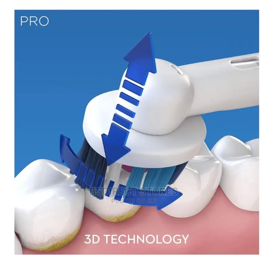 Oral B Pro 600 3D White Electric Rechargeable Toothbrush