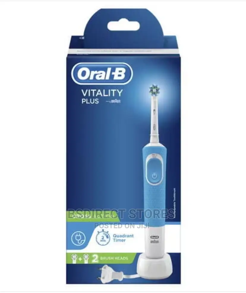 Oral- B Vitality Plus Cross Action Blue Electric Toothbrush