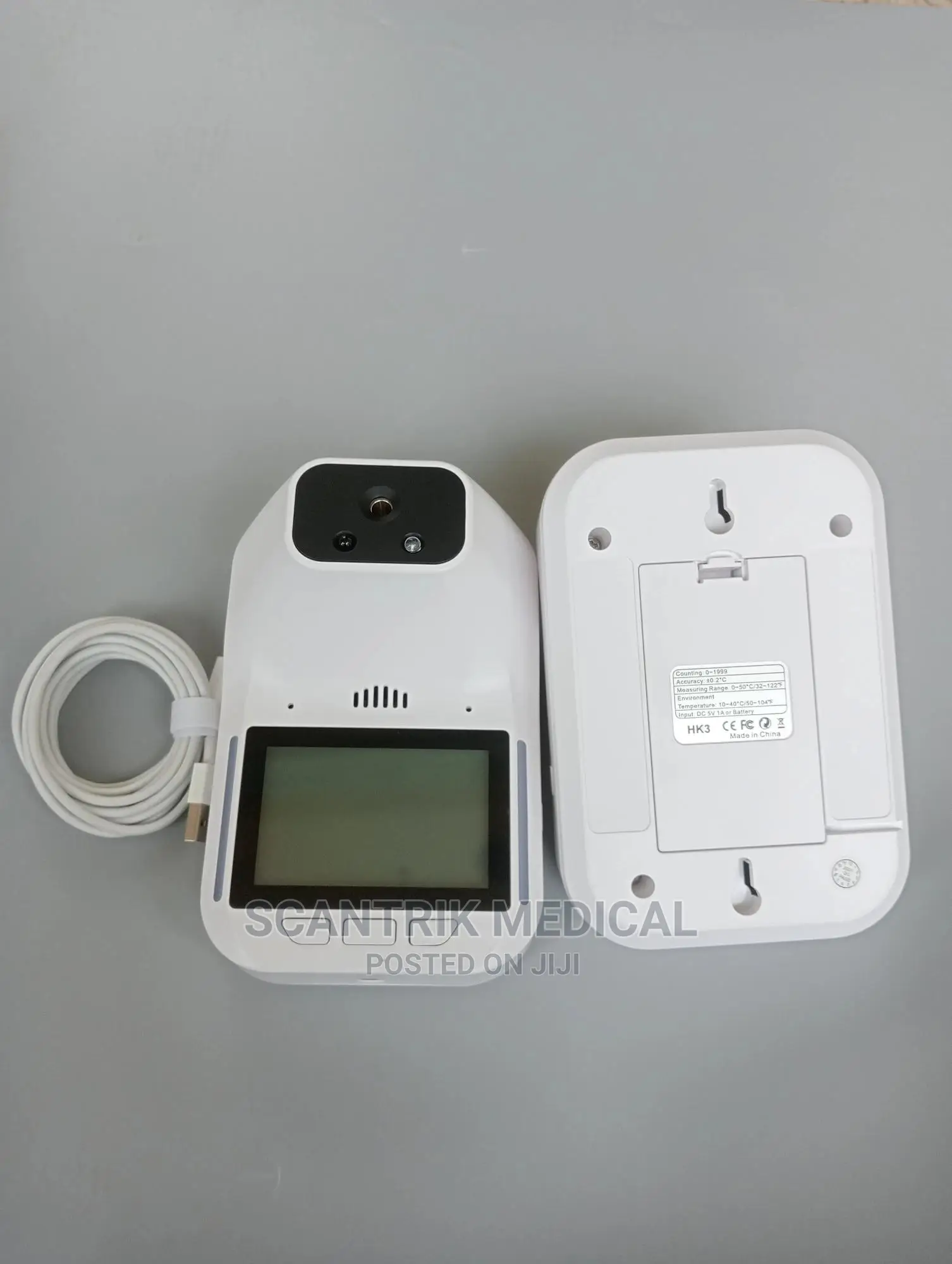 Portable HK3 Wall Mount Infrared Thermometer