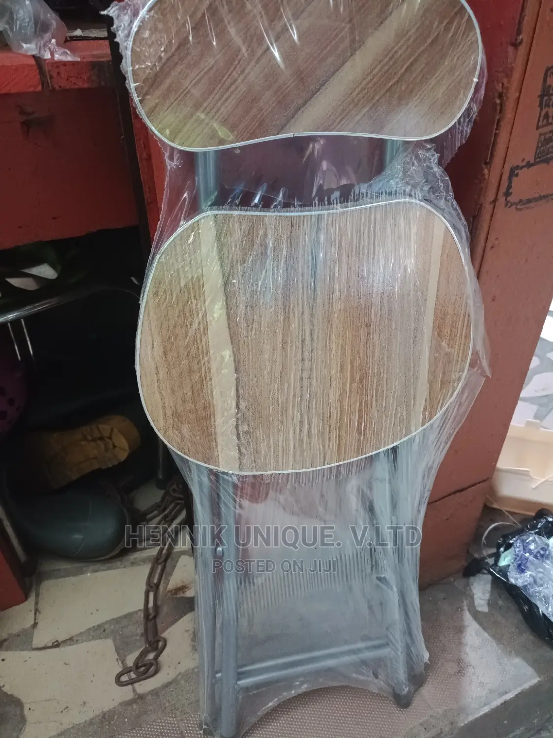 Mult-Purpose Foldable Wooden Chair